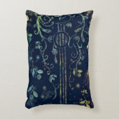 フラワーギターアートアクセントピロー アクセントクッション (正面(垂直))