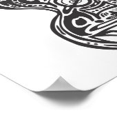 フラワーギターポスター ポスター (角)