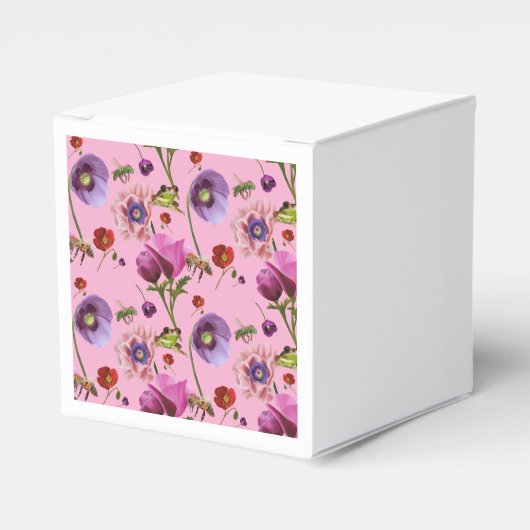 フラワーギフトボックス フェイバーボックス (正面サイド)