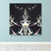 フラワークイーン キャンバスプリント (インサイチュ (ウッドフロア))