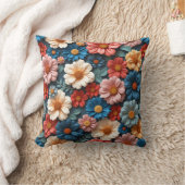 フラワークッション クッション (ブランケット)