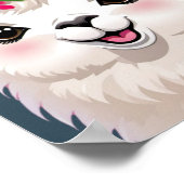 フラワークラウンのラマエレガンス ポスター (角)