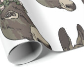 フラワークラウンジェネット ラッピングペーパー (ロールコーナー)