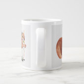 フラワークラウンフォレスターリス ジャンボコーヒーマグカップ (裏面)