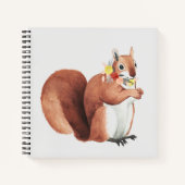 フラワークラウンフォレスターリス ノートブック (正面)