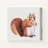 フラワークラウンフォレスターリス ノートブック (裏面)