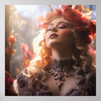 フラワークラウンレディ ポスター