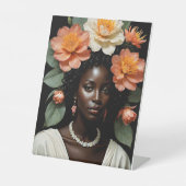 フラワークラウン 台座サイン (正面)