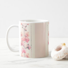 フラワークラシックマググ コーヒーマグカップ