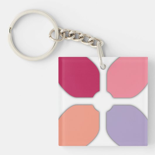 フラワークロス キーホルダー (正面)