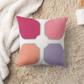 フラワークロス クッション (ブランケット)