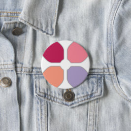 フラワークロス 缶バッジ