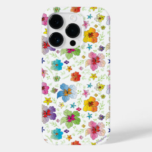 フラワークールグラフィックカラフルアートiPhoneケース Case-Mate iPhone 14 Proケース