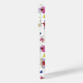 フラワークールグラフィックカラフルアートiPhoneケース Case-Mate iPhoneケース (裏面 / 左)