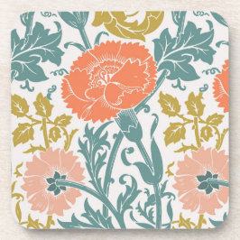 フラワーグラフィックヴィンテージ コースター