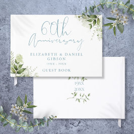 フラワーグリーン60周年結婚記念 ゲストブック