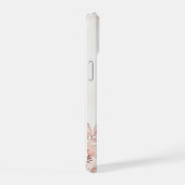 フラワーケース iPhone 15ケース (右側面)
