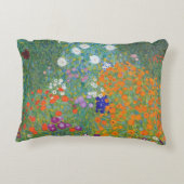 フラワーコテージガーデンランドスケープグスタフクリムト アクセントクッション (裏面)