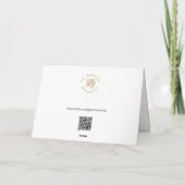 フラワーコラージガーデンフローラ空白のすべての行事 シーズンカード (裏面)