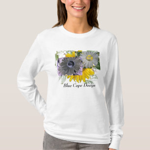 フラワーコラージュ Tシャツ