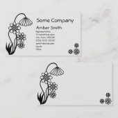 フラワーコレクション 名刺 (正面/裏面)