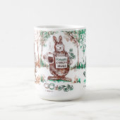 フラワーコーヒーハグマグ コーヒーマグカップ (中央)