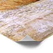 フラワーコーヒーポットとフルーツヴァンゴッホファインアート ポスター (角)