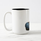 フラワーコーヒーマグ ツートーンマグカップ (左)