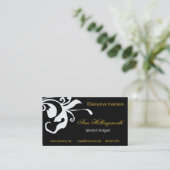 フラワーサはっきりしたマー春デイリリーフローラ 名刺 (スタンド正面)