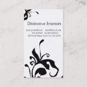 フラワーサはっきりしたマー春デイリリーフローラ 名刺 (裏面)