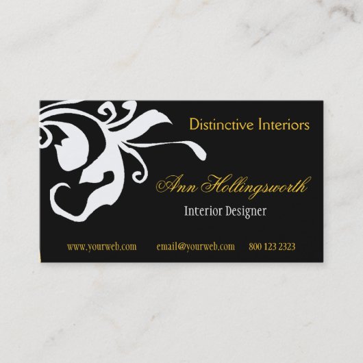 フラワーサはっきりしたマー春デイリリーフローラ 名刺 (正面)