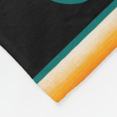 フラワーサウ鮮やかサウスココペリフリース空白の フリースブランケット (角)