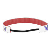 フラワーサファイアバタフライ アスレチックヘッドバンド (裏面)