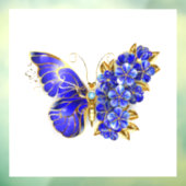 フラワーサファイアバタフライ ウィンドウサイン (シート3)