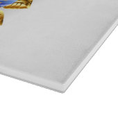 フラワーサファイアバタフライ カッティングボード (角)