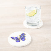 フラワーサファイアバタフライ コースター (側面)