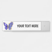 フラワーサファイアバタフライ サインプレート (正面)