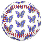 フラワーサファイアバタフライ ソフトボール (正面左)