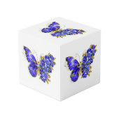 フラワーサファイアバタフライ フォトキューブ (正面アングル)