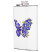 フラワーサファイアバタフライ フラスク (左)