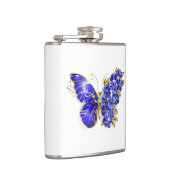 フラワーサファイアバタフライ フラスク (右)
