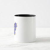 フラワーサファイアバタフライ マグカップ (中央)