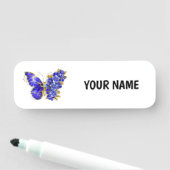 フラワーサファイアバタフライ 名札 (インサイチュ)