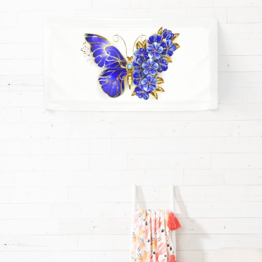 フラワーサファイアバタフライ 横断幕 (インサイチュ)