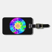 フラワーサンシャイン ラゲッジタグ (正面横)