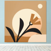 フラワーサンボホ キャンバスプリント (インサイチュ (ウッドフロア))