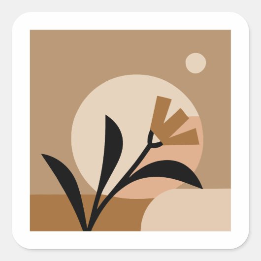 フラワーサンボホ スクエアシール (正面)