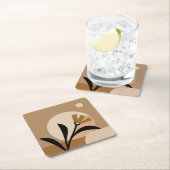 フラワーサンボホ スクエアペーパーコースター (インサイチュ)