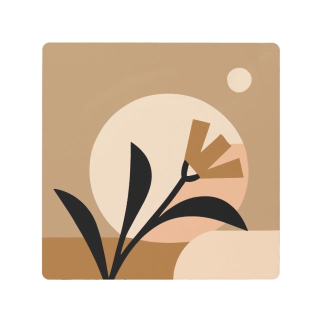 フラワーサンボホ メタルプリント (正面)