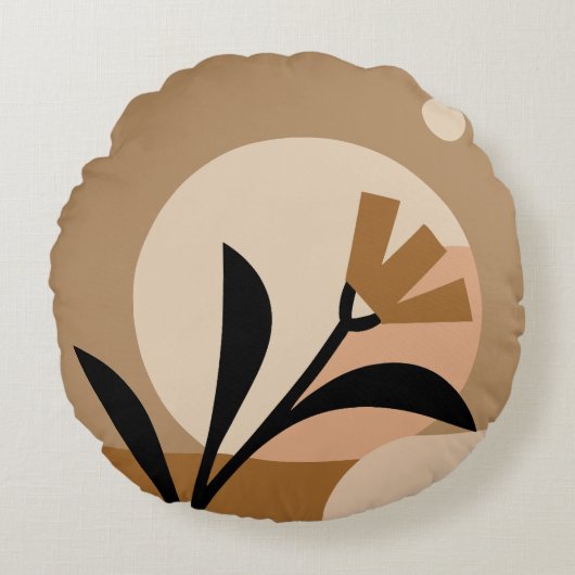 フラワーサンボホ ラウンドクッション (正面)